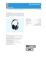 Sennheiser EH 350 Datasheet предпросмотр