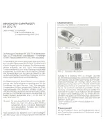 Предварительный просмотр 4 страницы Sennheiser EK 2012 User Manual