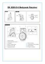 Preview for 1 page of Sennheiser EK 2020-D-II Quick Start Manual