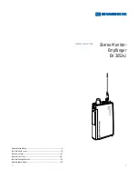 Preview for 2 page of Sennheiser EK 3053-U Instructions For Use Manual