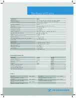 Preview for 2 page of Sennheiser EK 3253 Datasheet
