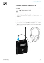 Preview for 22 page of Sennheiser EK 500 G4 Instruction Manual