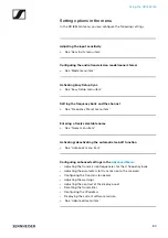 Preview for 81 page of Sennheiser EK IEM G4 Instruction Manual