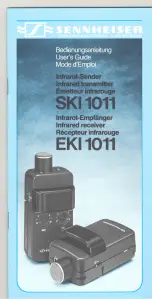 Sennheiser EKI 1011 Manual предпросмотр