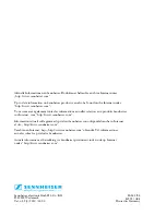 Preview for 16 page of Sennheiser EKI 1029 Instructions For Use Manual