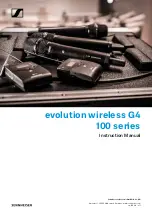 Sennheiser EM 100 G4 Instruction Manual preview