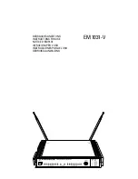 Sennheiser EM 1031-V (French) Notice D'Emploi предпросмотр