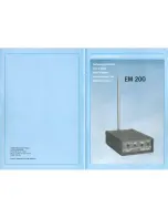 Preview for 1 page of Sennheiser EM 200 Manual