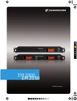 Sennheiser EM 2000 Instruction Manual preview