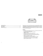 Предварительный просмотр 2 страницы Sennheiser EM 2004 UHF Manual