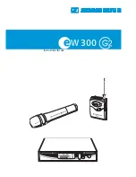 Preview for 1 page of Sennheiser em 300 g2 Instructions For Use Manual