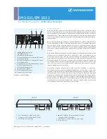 Предварительный просмотр 3 страницы Sennheiser EM 3031 Datasheet