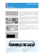 Предварительный просмотр 4 страницы Sennheiser EM 3532-U Specifications