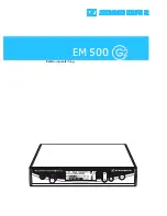 Sennheiser EM 500 G2 Instructions For Use Manual preview