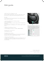 Предварительный просмотр 2 страницы Sennheiser EPOS GSP 370 Mini-Manual