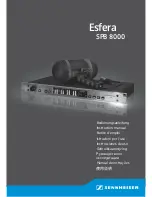 Sennheiser Esfera SPB 8000 Instruction Manual preview