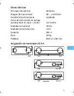 Preview for 6 page of Sennheiser EVOLUTION 825 S (Spanish) Instrucciones De Uso