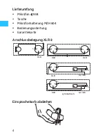 Предварительный просмотр 3 страницы Sennheiser Evolution 904 (German) Bedienungsanweisung