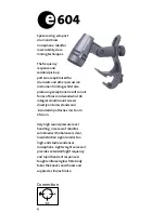 Preview for 4 page of Sennheiser Evolution E 604 User Manual