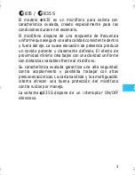 Preview for 5 page of Sennheiser evolution e 835 (Spanish) Instrucciones De Uso