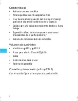 Preview for 6 page of Sennheiser evolution e 835 (Spanish) Instrucciones De Uso