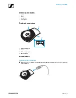 Предварительный просмотр 2 страницы Sennheiser Evolution E 901 Instruction Manual