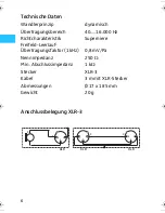 Preview for 5 page of Sennheiser evolution e608 (German) Bedienungsanleitung