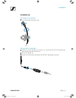 Предварительный просмотр 3 страницы Sennheiser EVOLUTION E908 Instruction Manual