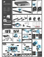 Предварительный просмотр 1 страницы Sennheiser evolution wireless g3 SKM 300 Quick Manual