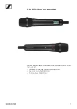 Предварительный просмотр 3 страницы Sennheiser EvolutionWireless EW 300 Series Instruction Manual