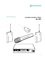 Предварительный просмотр 187 страницы Sennheiser EW 500 Instruction Manual