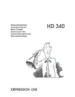 Предварительный просмотр 1 страницы Sennheiser Expression Line HD 340 Instruction Manual