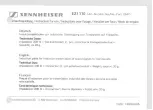 Sennheiser EZI 110 Manual предпросмотр