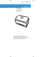 Sennheiser EZL 1030-20 L Instructions For Use Manual preview