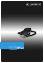 Предварительный просмотр 1 страницы Sennheiser EZX 60 Instruction Manual