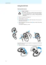 Предварительный просмотр 16 страницы Sennheiser EZX 60 Instruction Manual