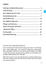 Preview for 5 page of Sennheiser GP SK 3200 Instructions For Use Manual