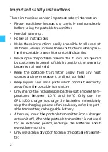 Preview for 28 page of Sennheiser GP SK 3200 Instructions For Use Manual