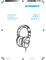 Предварительный просмотр 1 страницы Sennheiser HD 280 Instructions For Use Manual