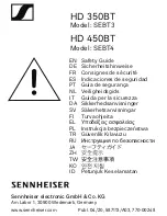 Preview for 8 page of Sennheiser HD 350BT Quick Manual