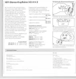 Preview for 3 page of Sennheiser HD 414 X User Manual