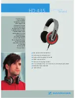 Предварительный просмотр 3 страницы Sennheiser HD 415 Datasheet