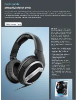 Предварительный просмотр 2 страницы Sennheiser HD 429 Specifications