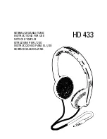 Предварительный просмотр 1 страницы Sennheiser HD 433 Instructions For Use Manual