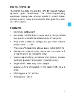 Preview for 5 page of Sennheiser HD 46 Instructions For Use Manual