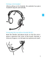 Предварительный просмотр 7 страницы Sennheiser HD 46 Instructions For Use Manual