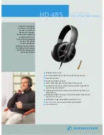 Предварительный просмотр 3 страницы Sennheiser HD 465 Specifications