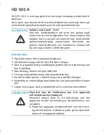 Preview for 12 page of Sennheiser HD 500 A Instructions For Use Manual