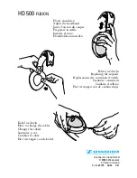 Preview for 8 page of Sennheiser Hd 500 Instructions For Use Manual