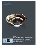 Предварительный просмотр 2 страницы Sennheiser HD 518 Brochure & Specs